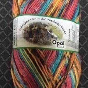 Opal Schafpate Wool Sock Yarn 100 g 8901