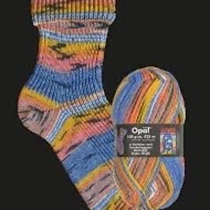 Opal Wool Sock Yarn Hundertwassers 2103 100 g