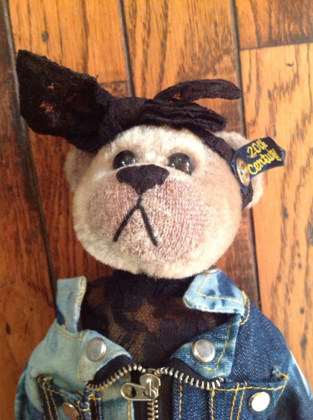 Vintage Brass Button Bears 1980's Roxy Etsy.de