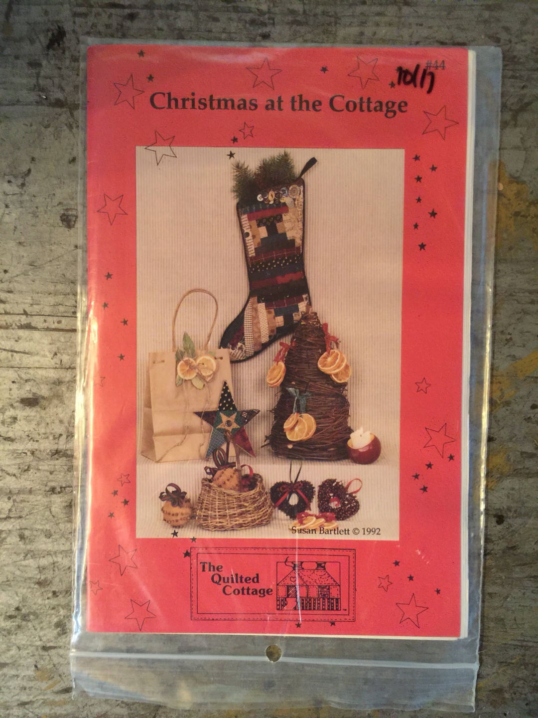 The Quilted Cottage Quilt Pattern Christmas at the Cottage Etsy