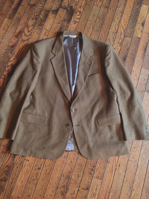 Vintage Men's Hunt Valley 100% Camel Hair Jacket 4