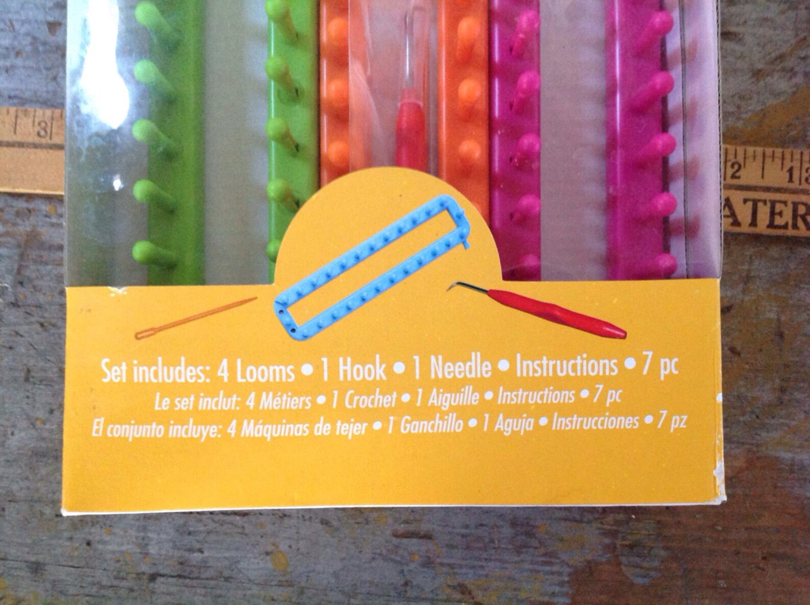 Boye Long Loom Set 4 Looms Hook Needle Instructions Etsy