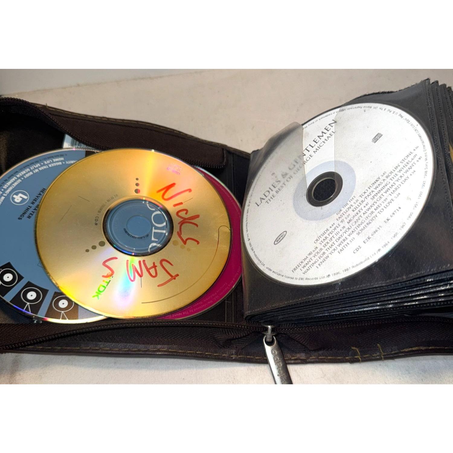 Leather cd dvd case - Etsy 日本