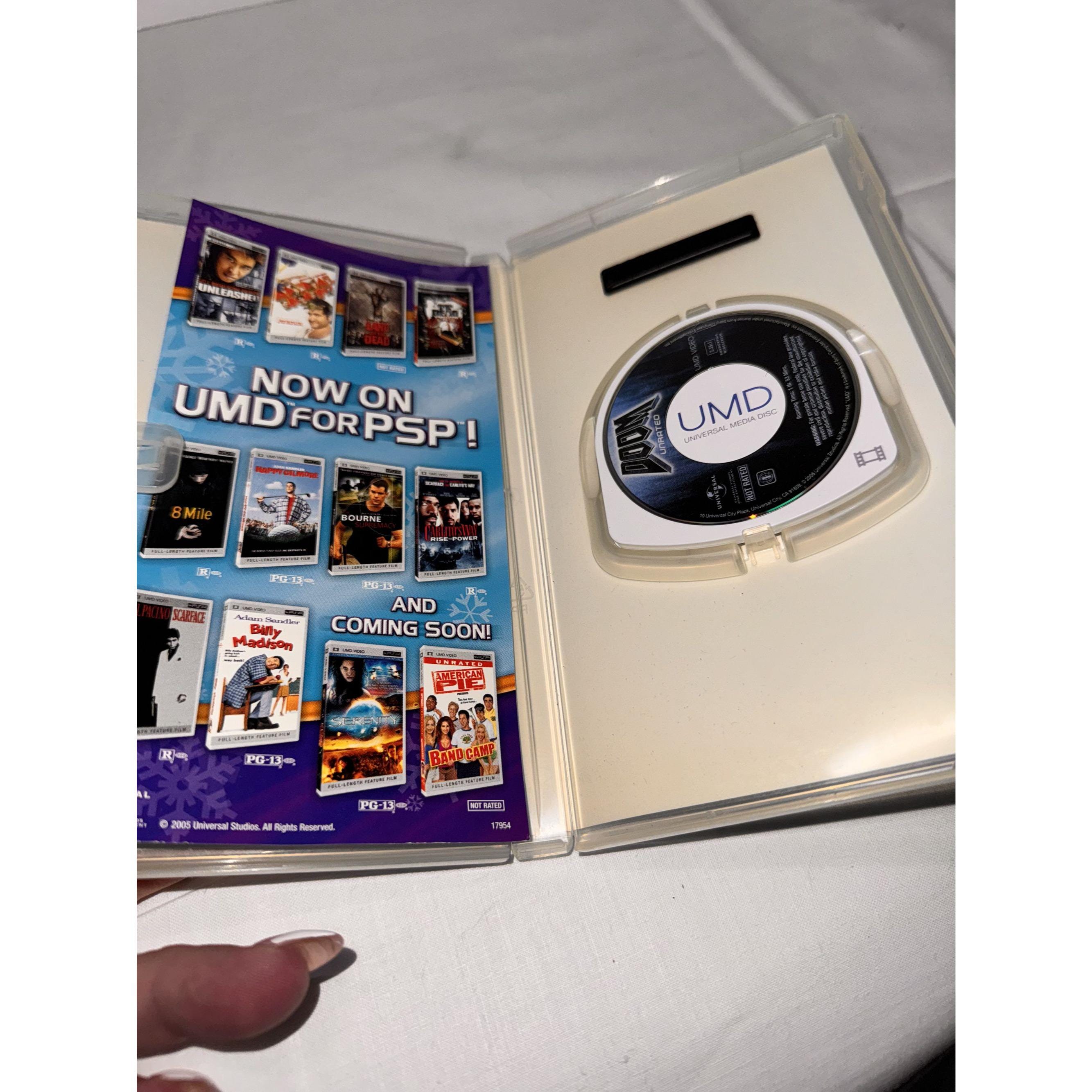 Doom UMD Video for PSP Unrated Extended Edition Karl Urban & the