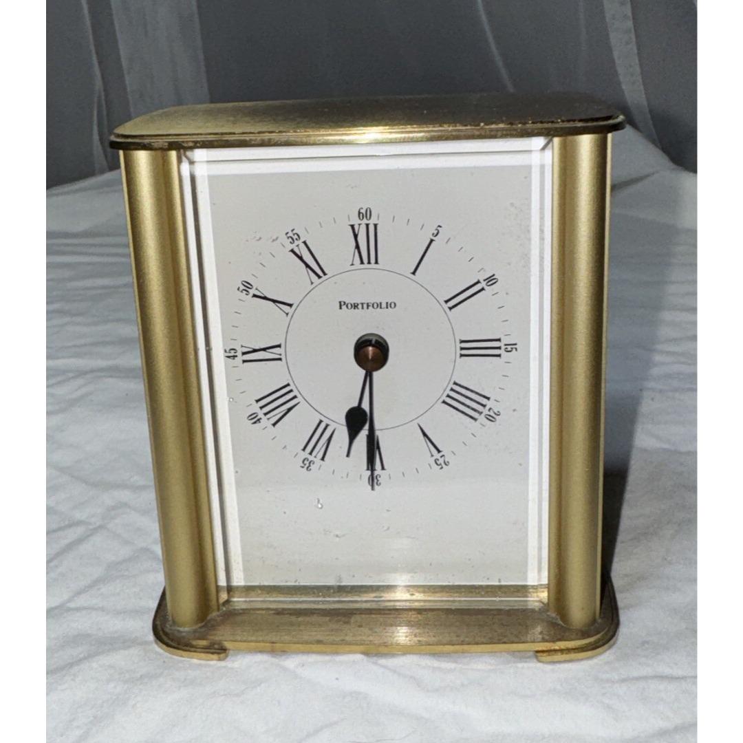 Tiffany and Co Portfolio Quartz Clock Watch Made in Germany