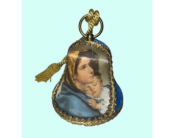 Vintage Reuge Bell Music Box Christmas Western Germany Swiss