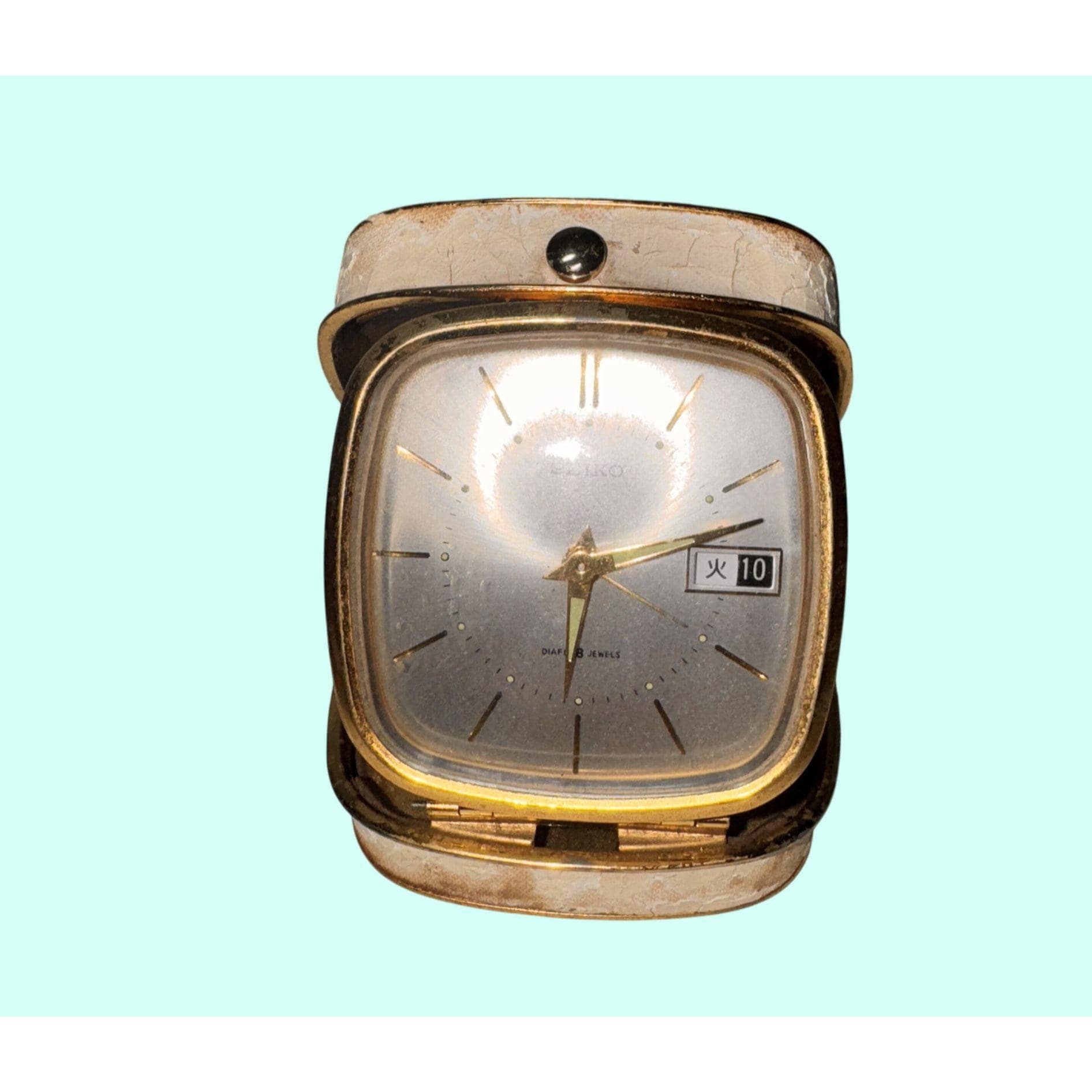 Vintage Seiko Desk Clock - Etsy