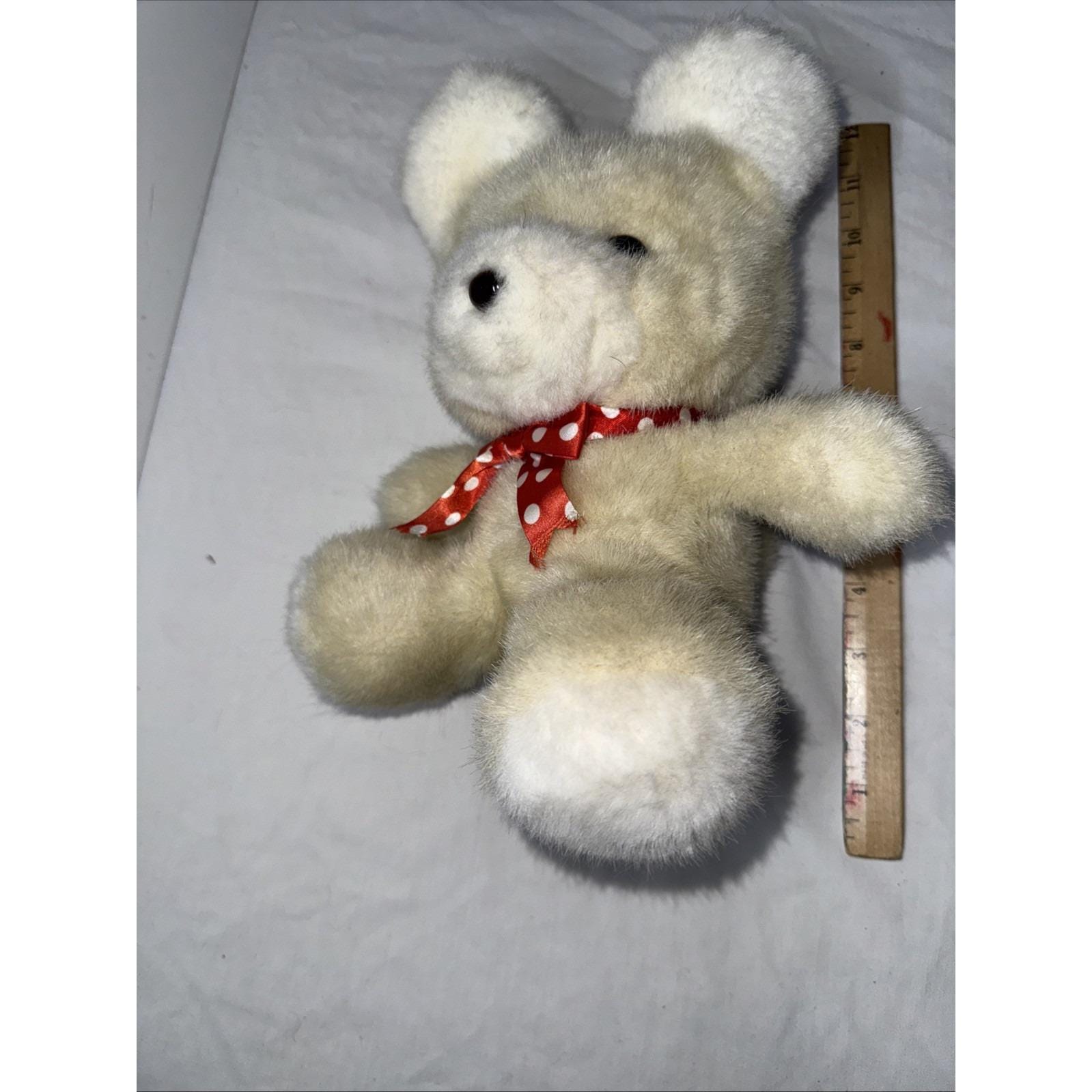 Iwaya Mumble BEAR Plush Fluffy Pet Series 1983 Japan Moving Animal