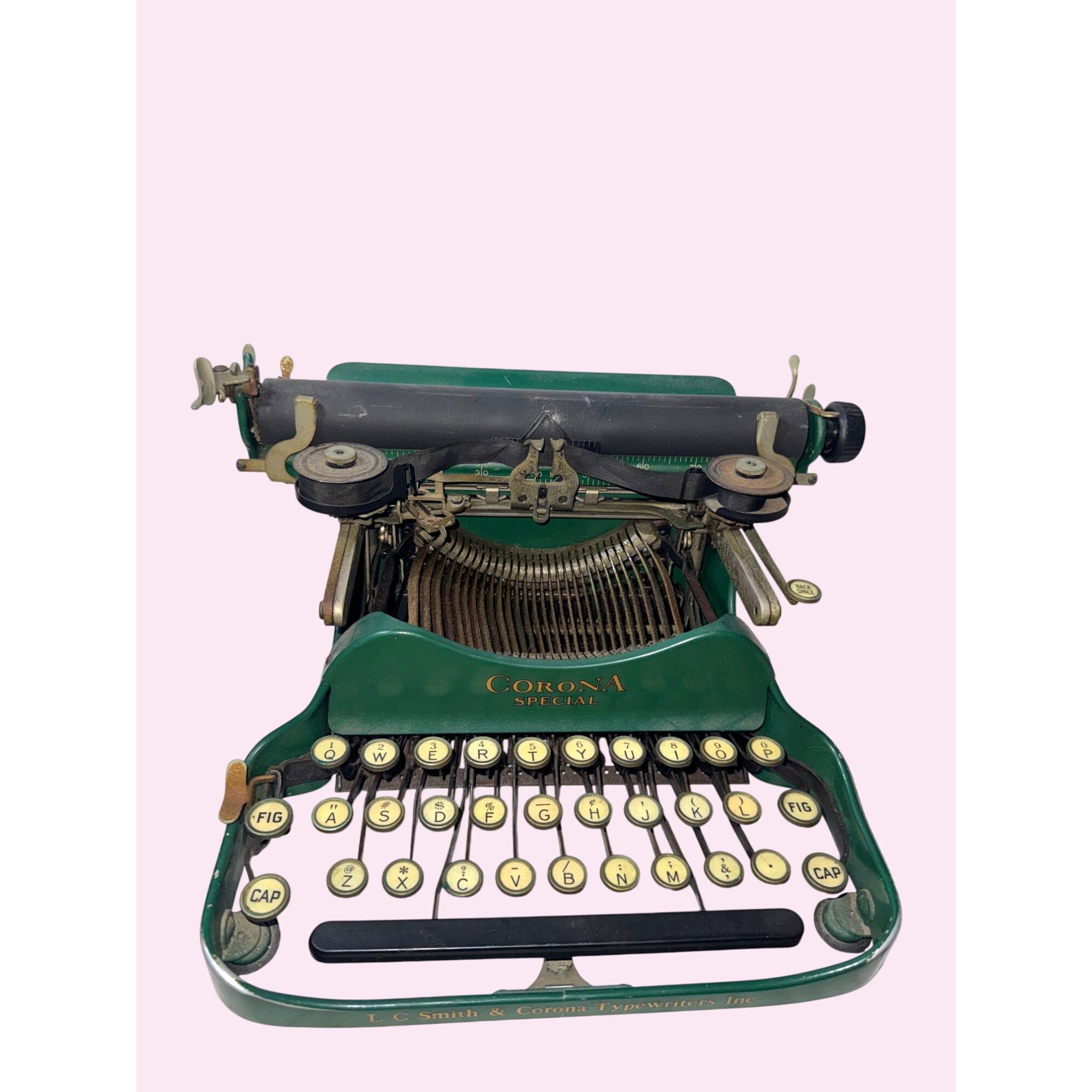Antique l.c. smith and corona typewriter - Etsy 日本