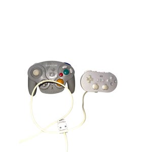 Nintendo Gamecube WaveBird draadloze controller en Wii Classic controller