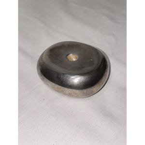 Polished cast Metal Paperweight pen holder stand