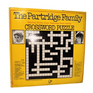 The Partridge Family Crossword Puzzle Vinyl Record 1973