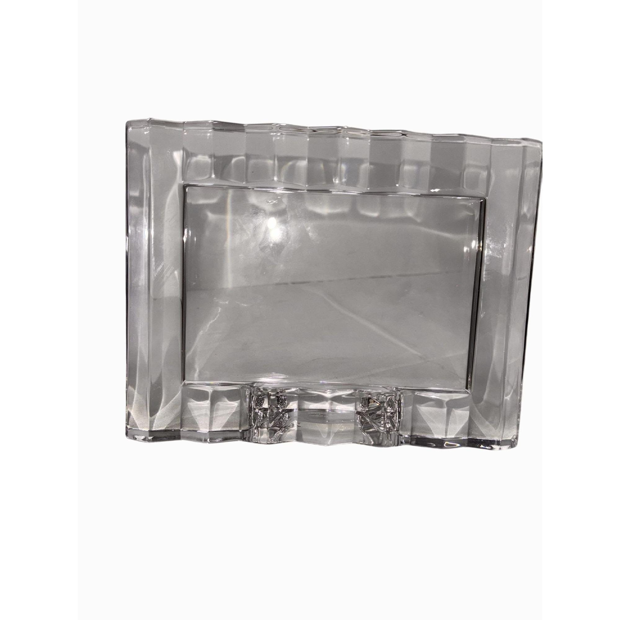 Marquis by Waterford Crystal Horizontal Picture Frame 5x7 Clear