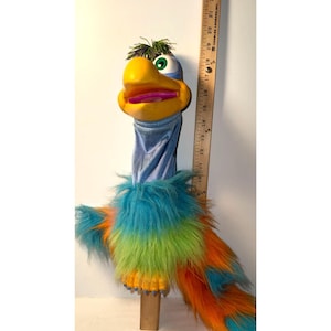 The Bugaloos Puppet Pals Colorful Bird Toy Vintage