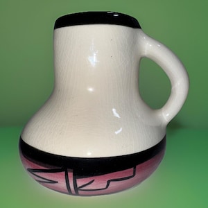 Ute Mountain Tribe Pottery Fat Bottom Mug Vintage