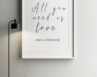 Dog quote, frenchie lovers, quotes