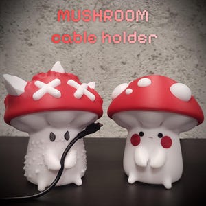 Mushroom Cable Holder