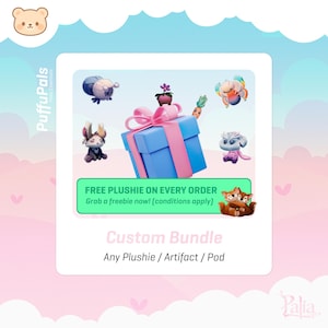 Palia | Custom Bundle [Any Plushie / Artifact / Pod]