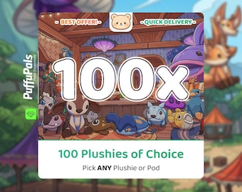 Palia / 100 peluches para elegir