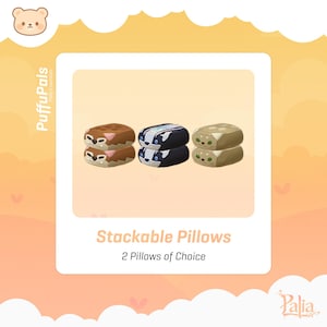 Palia | Stackable Pillows [2 Pillows of Choice]