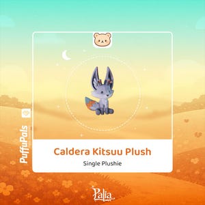 Peluche Kitsuu de Palia/Caldera