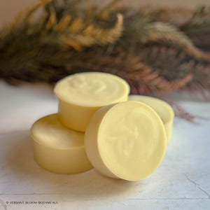 Homemade Mini Tallow Olive Oil Soap: Unscented, Sensitive Skin, Baby Friendly