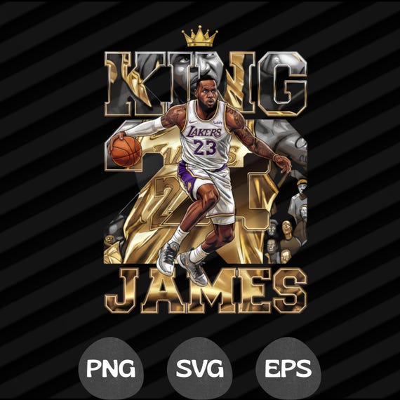 King James PNG, Basketball T-Shirt Design, Basketball DTF Transfer, Basketball Lover Png, Basketball Comic Graphic Tee Sublimation