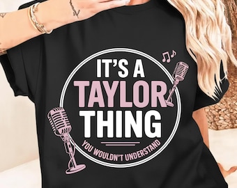 Funny Taylor – Family Name – Quote – SVG PNG EPS – T-Shirt Design