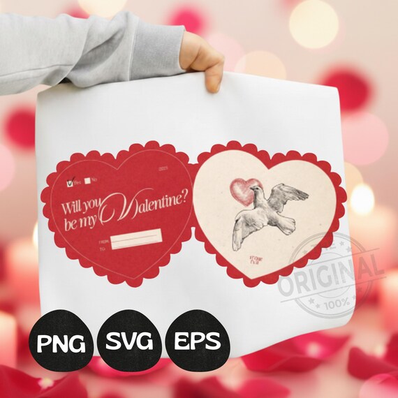 Card Design Template SVG PNG EPS, Scrapbook Valentines, Love Letter Design Ideas, Love Card Design, Scrapbooking Heart Sticker Designs