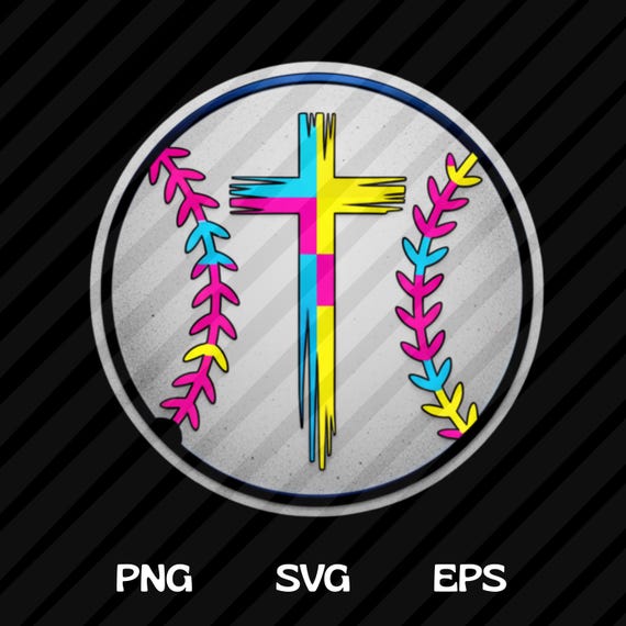 Christian Baseball Faith Sports PNG SVG EPS, Baseball Shirt Design, Baseball Lover Png, T-shirt Sublimation