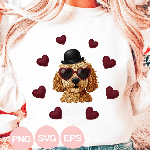 Coquette Dog Valentine Heart PNG SVG, Valentine png, Valentines day png, Valentine Svg,  Dog Lover PNG, Valentine Bow Png, Heart Love Png