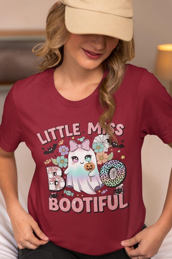 Little Miss Bootiful Png, trendy halloween, Girls Halloween Png, Halloween Png, Kids Halloween, Cute Halloween, Ghost Png, Digital Download