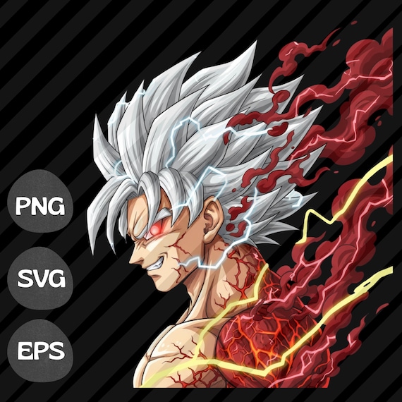 Anime T-Shirt Design SVG PNG for Sublimation & DTF Printing | Anime Shirt Graphic for Print on Demand T-Shirts