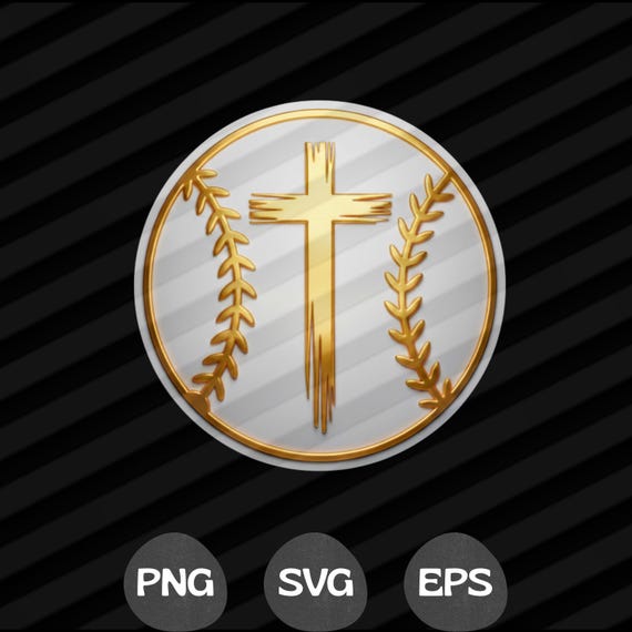 Christian Baseball Faith Sports PNG SVG EPS, Baseball Shirt png, Baseball Lover Png, T-shirt Sublimation