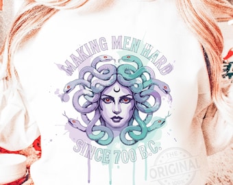 Making Men Hard Since 700 B.C SVG PNG EPS, Funny Medusa Feminist Digital Design