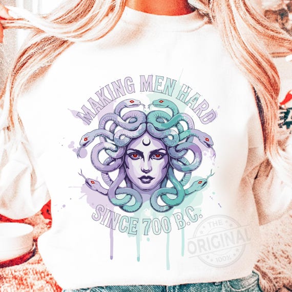Making Men Hard Since 700 B.C SVG PNG EPS, Funny Medusa Feminist Digital Design