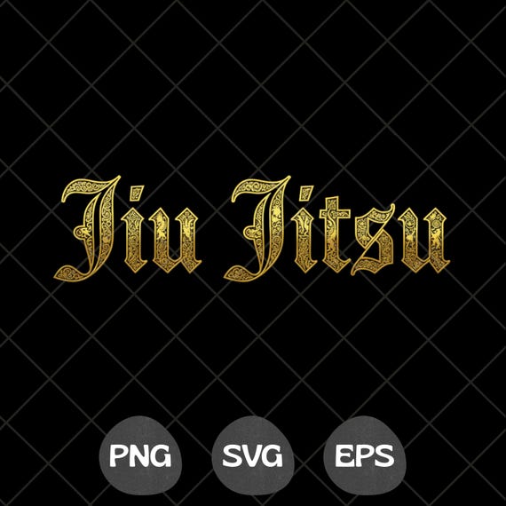 Jiu Jitsu Christian Cross PNG SVG EPS Faith Martial Arts Design (Digital Download)