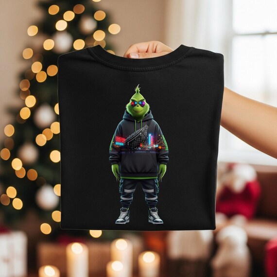 Funny Grinch Png, Girly Grinch Png, pink Grinch Png, Preppy Grinch Png, Christmas Movie png, Vintage Christmas, Sublimation design