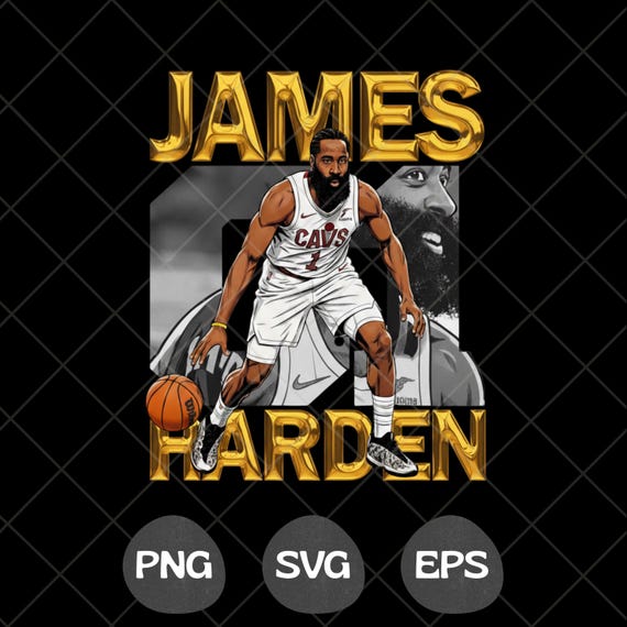James Harden PNG Basketball T-Shirt Design, Basketball DTF Transfer, Basketball Lover Png, Basketball Comic Graphic Tee Sublimation