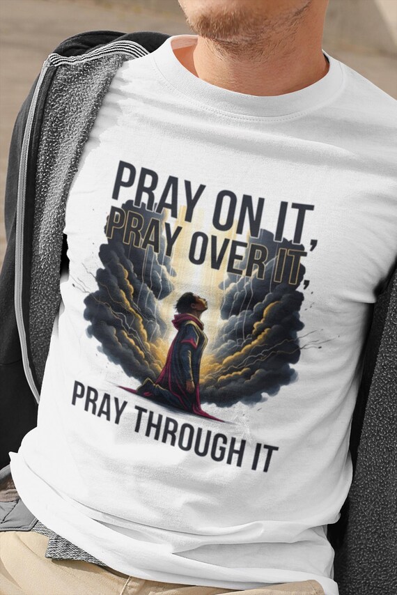 Pray on it Pray over it Pray through it png svg, prayer  svg, Pray svg,  Bible verse svg, Christian cross svg
