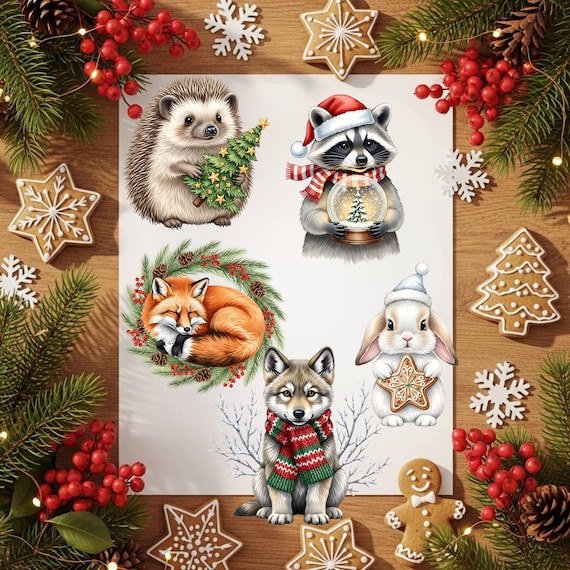 10+ Yarn Christmas PNG Bundle, Trendy Latch Hook Yarn Crochet Christmas PNG, Crochet Knitting Digital, Faux Crochet Christmas PNG Design