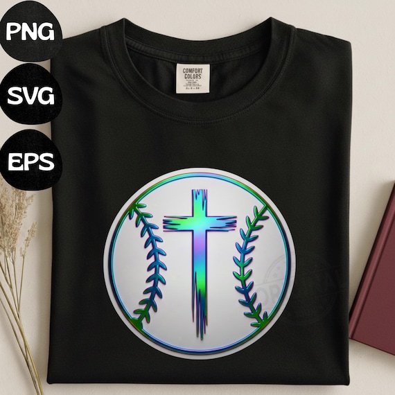 Christian Baseball Faith Sports PNG, Baseball Shirt png, Baseball Lover Png, T-shirt Sublimation