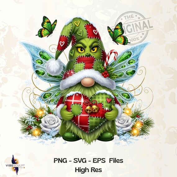 Grinch Gnome Shirt Png, Gnomes Design, Christmas Png, Snow White Christmas Png, Princess Christmas Png ,Happy Holiday,Instant Download