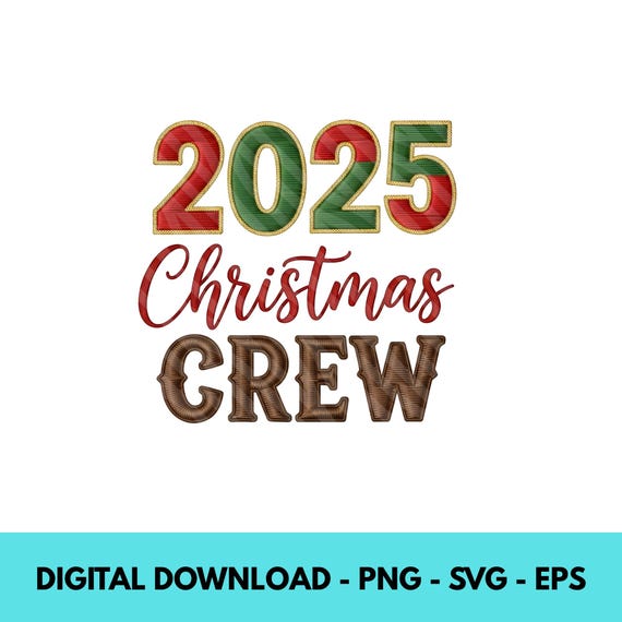 Christmas Crew PNG Family Christmas 2025 PNG Funny Matching Holiday Shirt PNG Christmas Squad Pajamas Holiday Shirt Png Reunion Sublimation