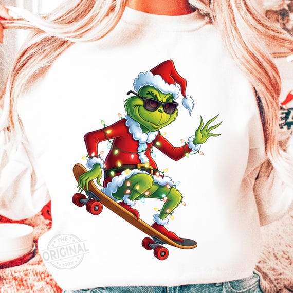 Retro Grinc Christmas PNG, Merry Grinchmas Png, Christmas Characters Png, Green Mean Guy, Grinch SVG Files, Grinch png, Christmas Movie png