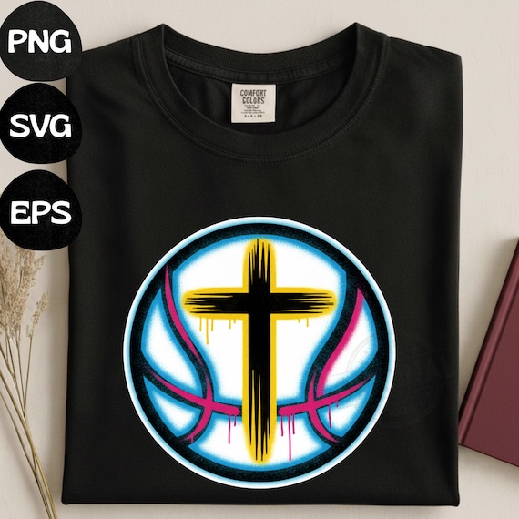 Christian Basketball Faith Sports PNG SVG, Basketball Shirt png, Basketball Lover Png, T-shirt Sublimation