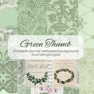 Junk journal printable instant download