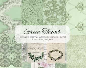 Junk journal printable instant download