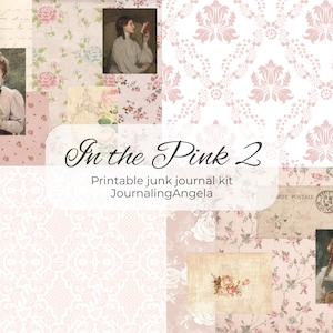 Junk journal kit printable instant download