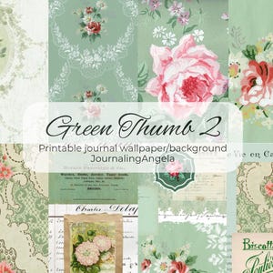 Junk journal printable instant download